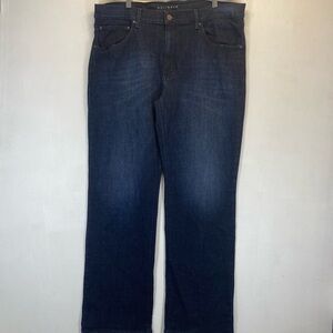 Mott & Bow Jeans Mens Size W40 L32 Blue Denim Straight Leg Cotton Stretch